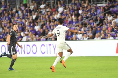 Orlando City 21 Nisan 2018 'de Orlando Florida' daki Exploria Stadyumu 'nda San Jose depremlerine ev sahipliği yaptı..  