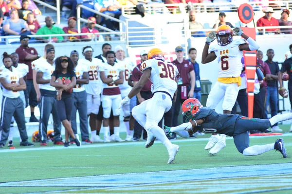 Florida Chřestýši Čelí Bethune Cookman Wildcats Durig Florida Classics Stadionu — Stock fotografie