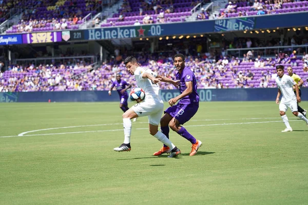 オーランドシティScホストFcシンシナティオーランドシティスタジアムで5月にフロリダ州19 2019 — ストック写真