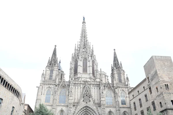 Blick Auf Den Tempel Expiatori Der Heiligen Familie Barcelona — Stockfoto