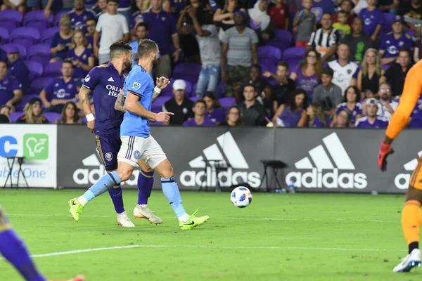 Orlando City 26 Temmuz 2018 'de Florida Exploria Stadyumu' nda NYC FC 'ye ev sahipliği yaptı. Fotoğraf: Marty Jean-Louis