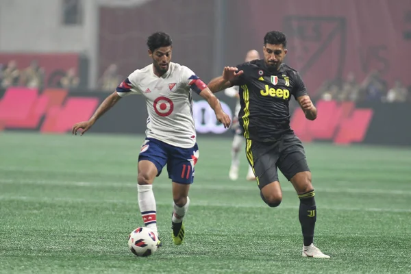 1 Ağustos 2018 tarihinde Atlanta 'daki Mercedez Benz Stadyumu' nda tüm yıldızlar Juventus 'a karşı.. 