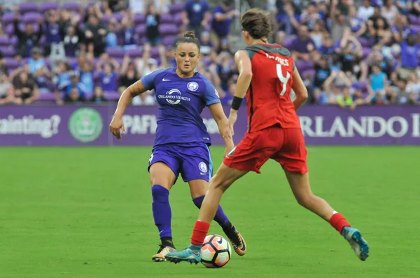 Orlando Pride, 23 Eylül 2017 'de Orlando City Stadyumu' nda Portland Thorns 'a ev sahipliği yaptı.. 