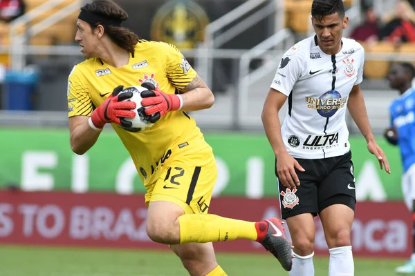 Rangers Corinthians Během Floridského Poháru Stadionu Spectrum Ledna 2018 Orlandu — Stock fotografie