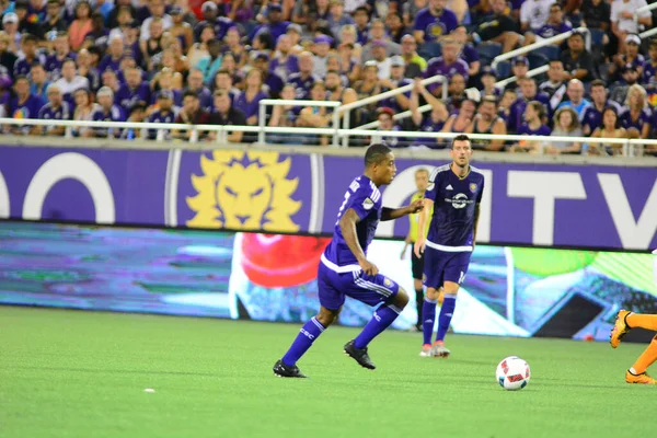 Orlando City Sediou Houston Dynamo Julho 2016 Camping World Stadium — Fotografia de Stock