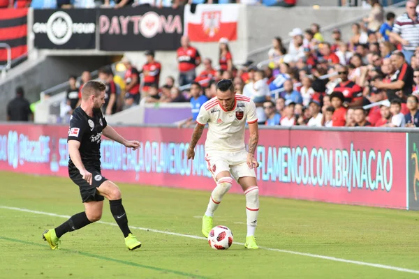 Flamengo Eintracht Frankfurt Orlando City Stadium Sábado Janeiro 2019 — Fotografia de Stock