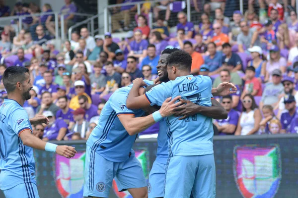 Orlando City Host New York City Orlando City Stadium Orlando — Fotografia de Stock