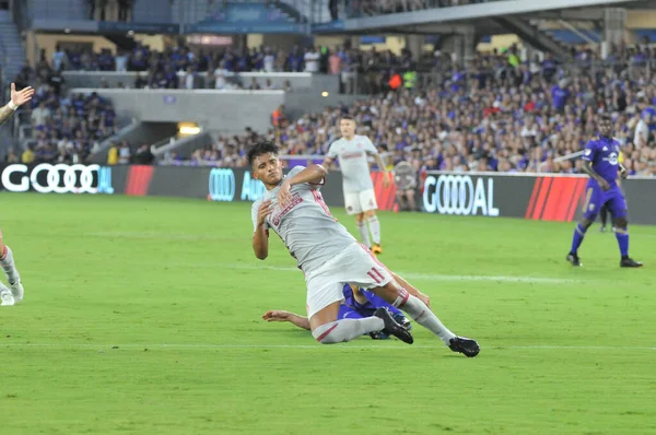 Orlando City Hospeda Atlanta United Orlando City Stadium Orlandon Julho — Fotografia de Stock