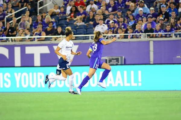 Orlando Pride Gospodarzem Washington Spirit Camping World Stadium Orlando Floryda — Zdjęcie stockowe