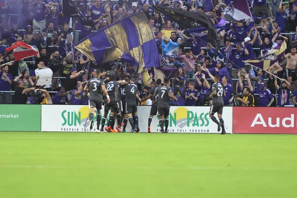 Orlando City Ospita Terremoti San Jose All Exploria Stadium Aprile — Foto Stock