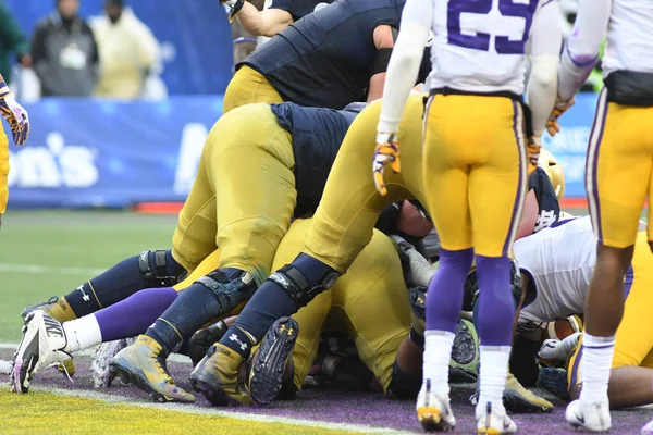 Notre Dame Gegen Lsu Während Des Citrus Bowl Camping World — Stockfoto