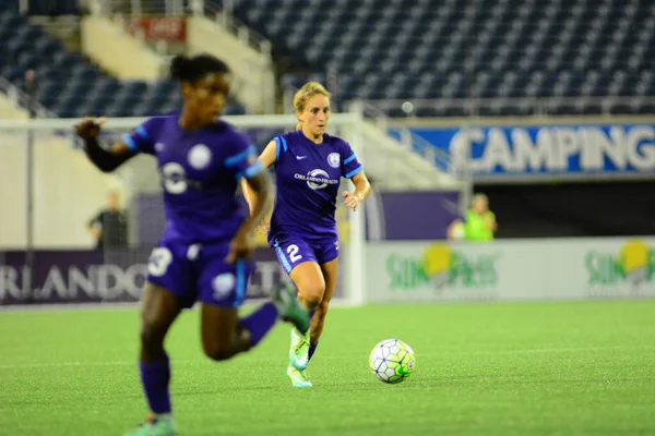 Orlando Pride Recebe Washington Spirit Camping World Stadium Orlando Florida — Fotografia de Stock