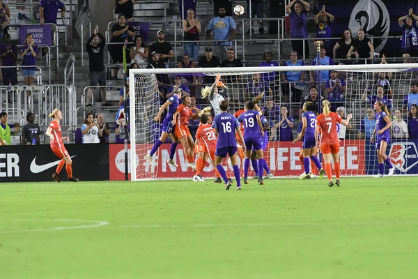 Orlando Pride Sediou Houston Dash Orlando City Stadium Junho 2018 — Fotografia de Stock