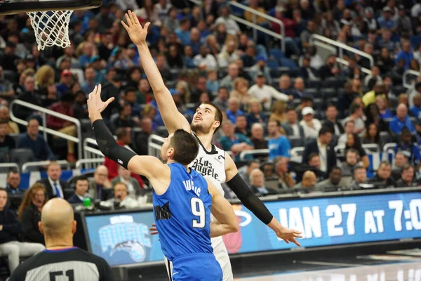 Orlando Magic Φιλοξενήσει Lakers Στο Amway Center Στο Ορλάντο Φλόριντα — Φωτογραφία Αρχείου