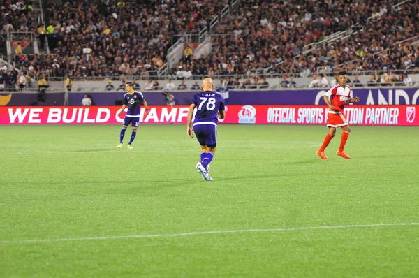 Orlando City Ospita Galaxy Camping World Stadium Orlando Florida Maggio — Foto Stock