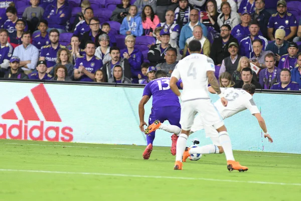 Orlando City Host Minnesota United Orlando City Stadium Orlando Florida — Stock Photo, Image