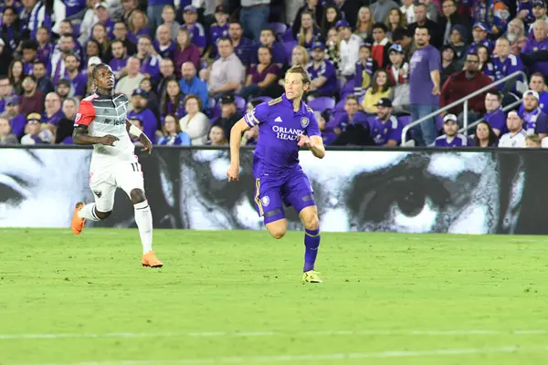 Orlando City Värd United Orlando City Stadium Orlando Florida Den — Stockfoto