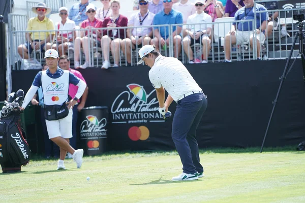 Bubba Watson Lors Premier Tour Groupe Sur Invitation Arnold Palmer — Photo