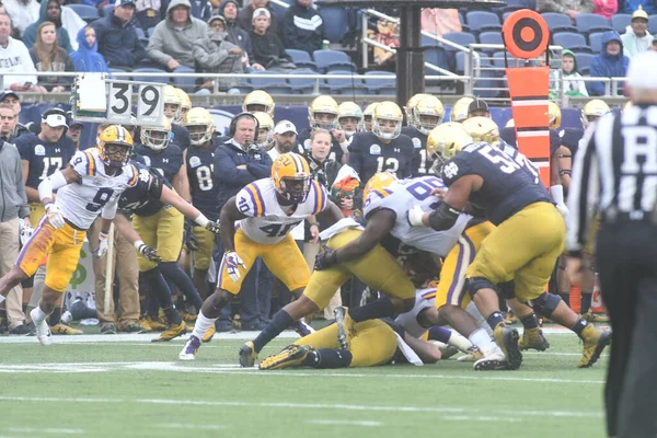 Notre Dame Enfrentará Lsu Durante Citrus Bowl Camping World Stadium — Foto de Stock