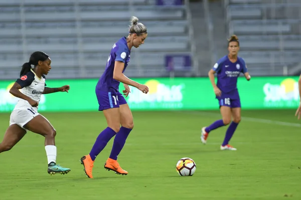 Orlando Pride Gastgeber Der North Carolina Courage Exploria Stadium Mai — Stockfoto