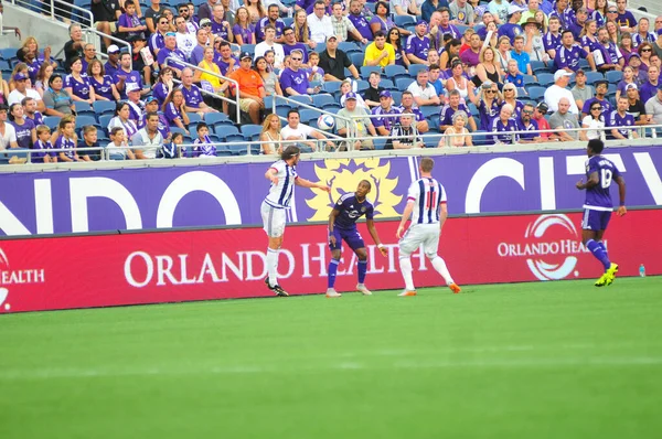 Orlando City SC, 15 Temmuz 2015 tarihinde Orlando Florida 'daki Kamp Dünyası Stadyumu' nda West Bromwich Albion 'a ev sahipliği yaptı..