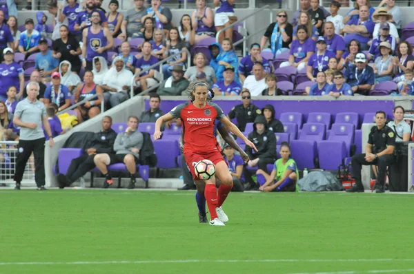 Orlando Pride Fue Anfitrión Los Portland Thorns Orlando City Stadium — Foto de Stock