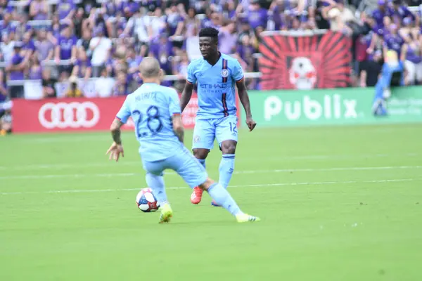 Orlando City Host New York City Orlando City Stadium Orlando — Stockfoto