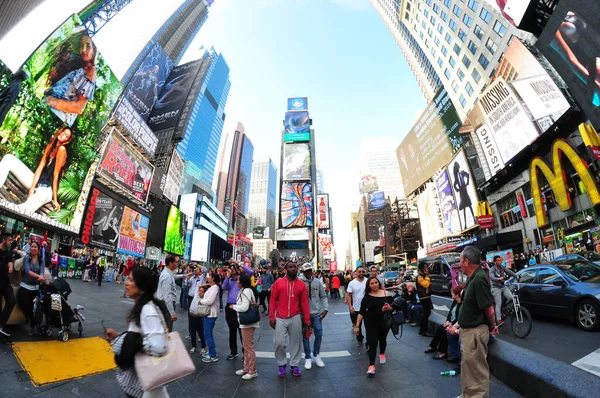 Širokoúhlý Výhled New York City Května 2016 — Stock fotografie