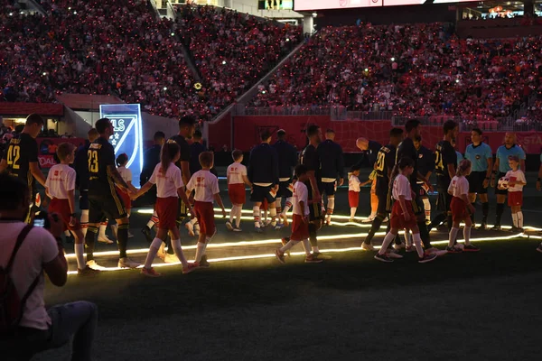 2018 Mls All Star Juventus Mercedez Benz Stadium Atlanta 2018 — 스톡 사진