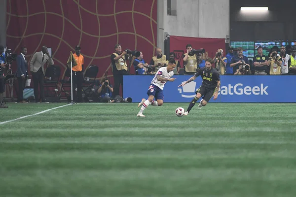 1 Ağustos 2018 tarihinde Atlanta 'daki Mercedez Benz Stadyumu' nda tüm yıldızlar Juventus 'a karşı..  