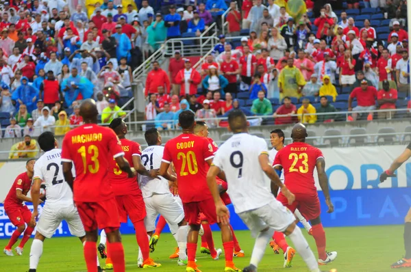 Bolivie Affronte Panama Lors Copa American Centenario Orlando Floride Camping — Photo