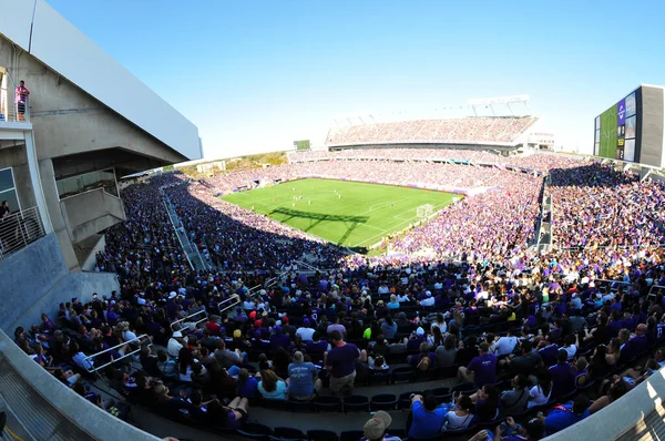 Orlando City Gastheer Real Salt Lake Bij Citrus Bowl Orlando — Stockfoto