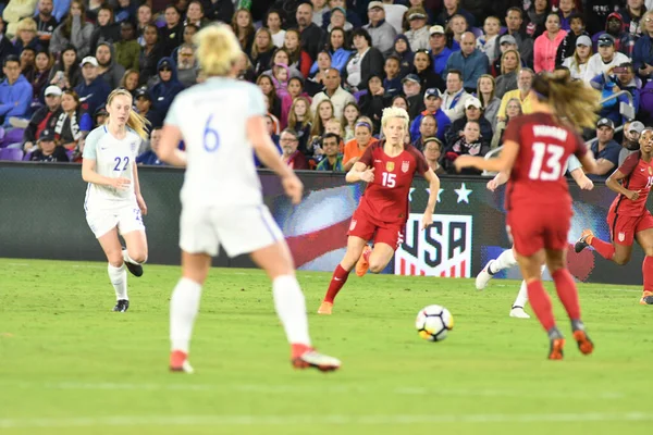 ABD, 7 Mart 2018 tarihinde Orlando City Stadyumu 'ndaki SheBelives Kupası' nda İngiltere ile karşı karşıya geldi..