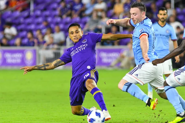 Orlando City 26 Temmuz 2018 'de Florida Exploria Stadyumu' nda NYC FC 'ye ev sahipliği yaptı. Fotoğraf: Marty Jean-Louis