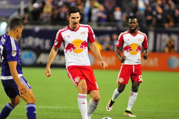 Orlando City Acoge Los Red Bulls Nueva York Camping World — Foto de Stock