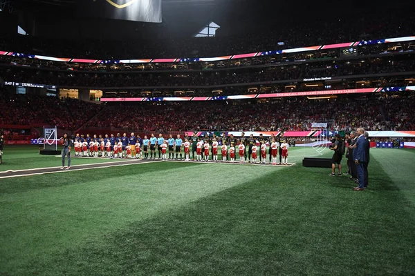 1 Ağustos 2018 tarihinde Atlanta 'daki Mercedez Benz Stadyumu' nda tüm yıldızlar Juventus 'a karşı.