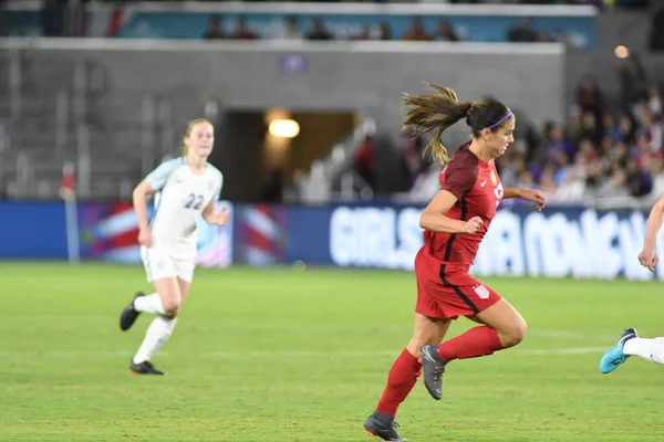 ABD, 7 Mart 2018 tarihinde Orlando City Stadyumu 'ndaki SheBelives Kupası' nda İngiltere ile karşı karşıya geldi..  