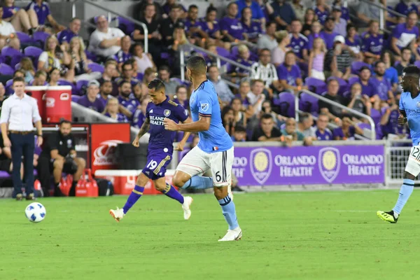 Orlando City 26 Temmuz 2018 'de Florida Exploria Stadyumu' nda NYC FC 'ye ev sahipliği yaptı. Fotoğraf: Marty Jean-Louis
