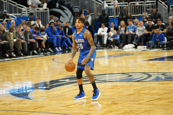 Orlando Magic Hostit Lakers Amway Center Orlando Florida Neděli Ledna — Stock fotografie