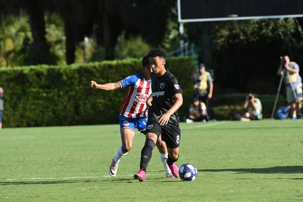 30 Temmuz 2019 'da Orlando Florida' daki Disney 'in Vahşi Spor Dünyası' nda düzenlenen MLS Allstar Haftası sırasında MLS Homegrown oyunu.