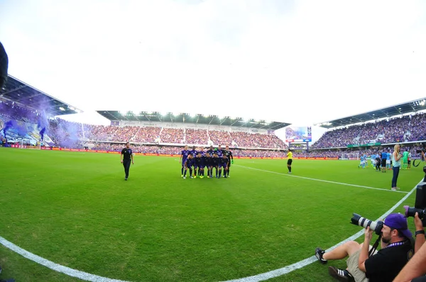 Orlando City Hostí Nyc Orlando City Stadium Orlando Florida Dne — Stock fotografie