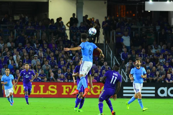 Orlando City, 5 Mart 2017 'de Orlando City Stadyumu' nda NYC FC 'ye ev sahipliği yaptı..  