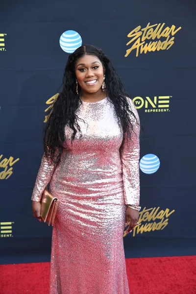 24 Mart 2018 Cumartesi günü Las Vegas 'taki Orleans Resort' ta düzenlenen 33. Yıldız Ödülleri Kırmızı Halı sırasında ünlüler.