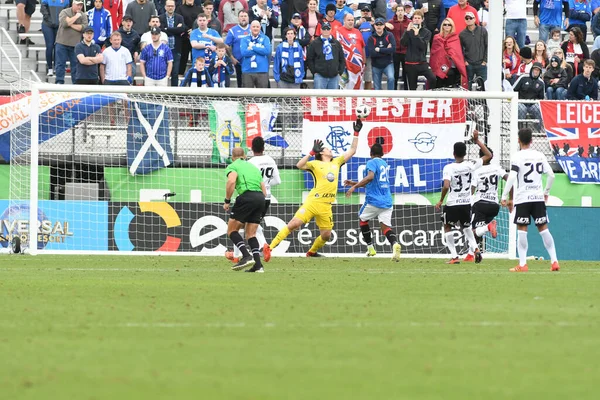 Rangers Corinthians Durante Copa Flórida Spectrum Stadium Janeiro 2018 Orlando — Fotografia de Stock