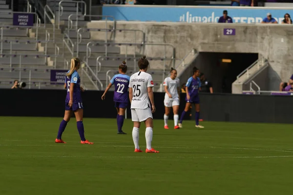 Orlando Pride Gastgeber Der Portand Thorns Orlando City Stadium April — Stockfoto