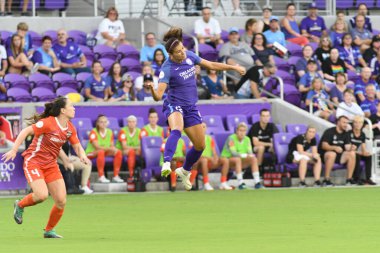 Orlando Pride 28 Haziran 2018 tarihinde Orlando City Stadyumu 'nda Houston Dash' e ev sahipliği yaptı. Fotoğraf: Marty Jean-Louis