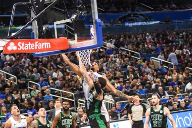 Orlando Magic 12 Ocak 2019 'da Boston Celtics' i Amway Stadyumu 'nda ağırladı. 