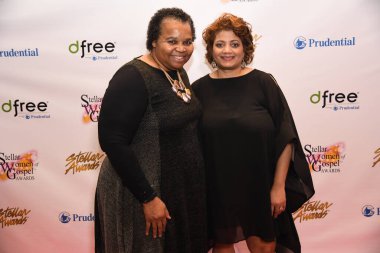 24 Mart 2018 'de Las Vegas Nevada' da Stellar Ödülleri haftası boyunca Gospel Yıldızları Kadınları.