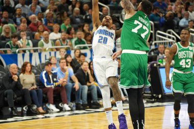Orlando Magic, Boston Celtics 'i 24 Ocak 2020' de Orlando, Florida 'da Amway Center' da ağırladı. 
