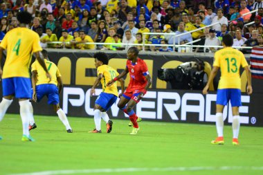 Brezilya, 8 Haziran 2016 tarihinde Orlando Florida 'daki Copa America Centenario' da Haiti ile karşılaştı..